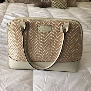 Kate Spade Straw Handbag